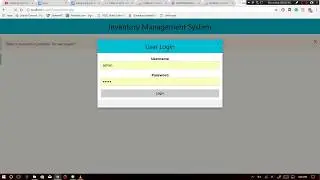 Inventory Management System in PHP and  MySql with Project files (READ DESCRIPTION)