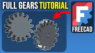 How to Make Gears in FreeCAD — Complete Guide