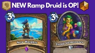 🎮 NEW Ramp Druid is OP! 🔫 Hearthstone Standard - Perils in Paradise Deck
