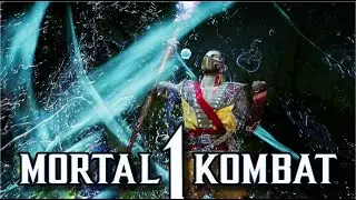 RAIN Stops BARAKA on a FLAWLESS RANK Set 3 to 0 MORTAL KOMBAT 1 Season 2 Gameplay