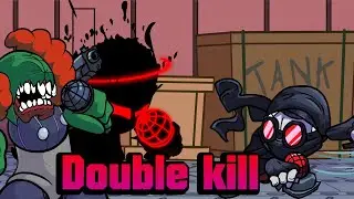 Friday Night Funkin Double kill But Tricky And Auditor And Hank Sings It