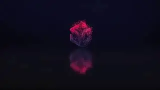 Particle Logo intro template  After Effects  template
