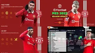PES 2021 & PES 2017 NEW MAN UTD THEME 2023