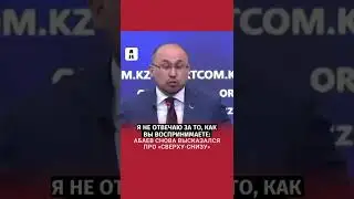 Я не отвечаю за то, как вы воспринимаете: Абаев снова высказался про «сверху-снизу»