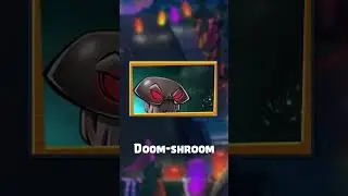 Doom-shroom | New Plant in Plants vs Zombies 2 #pvz2 #plantsvszombies2