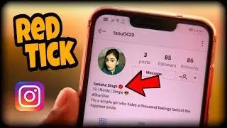 How to Get Red Tick on Instagram ? Instagram 2019 🔥