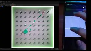 Unreal Engine + TouchOSC  = TouchScreen Interactive Art