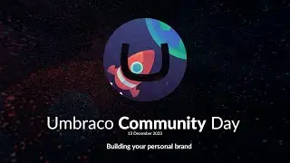 Building your personal brand - Umbraco Community Day DEC 2023