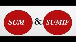 Excel Functions Sum, SumIf  in Hindi