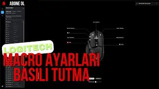 LOGİTECH MACRO AYARLARI BASILI TUTMA MAKROSU 