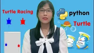 How to make a turtle racing game using the turtle library in python - Codewithlisa