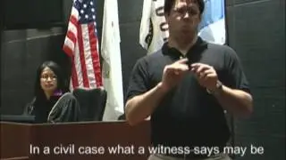 Your Day in Court: An Educational Intro for Persons Who Are Deaf or Hard-of-Hearing