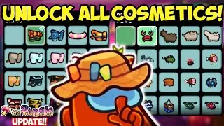 FREE SKINS?! | Unlock All Cosmetics in Among Us 2023 | New Map The Fungle Update