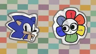 Dandy's world x Sonic//animation :3