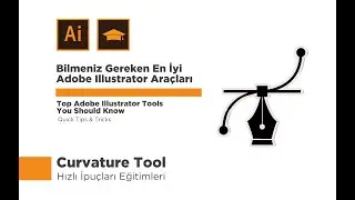 Adobe Illustrator Eğitimleri | Curvature Tool İle Logo Çizimi