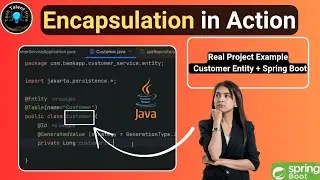 Encapsulation in Java with Spring Boot – Real-World Example!
