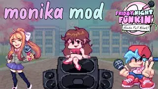 Friday Night Funkin Monika Mod Turkish