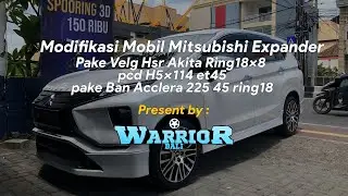 Ganti Velg Mitsubishi Expander tahun 2022 pake Velg HSR Akita Ring18x8 pcd H5x114 et45
