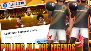 Pulling all the LEGENDS from European Club Legends | Pes2020 mobile