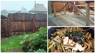 #villagelifestyle 🍀 #заморозка | стол готов | нары | вкусный СорТ фасоли |