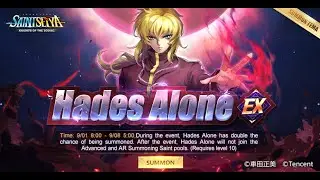 Saint Seiya Awakening News : Rerun de Mister Alone l'EX non chevelu + Nouvelle Skin Thanatos