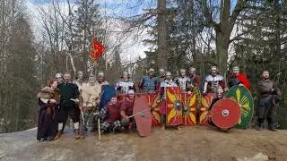 Бойня в Шуваловском парке. Римские легионеры против Германских дикарей ч.6