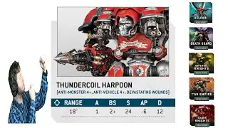 40k Tenth Edition Previews - (Aeldari/Death Guard/Knights/Tau/Chaos Knights)