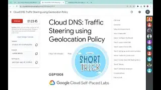 Cloud DNS: Traffic Steering using Geolocation Policy || 