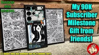The dbrand Essential Teardown Skin is my 90K Subscriber Milestone Gift from friends!