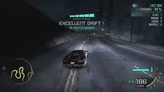 Intense drift session
