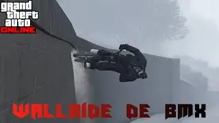 GTA ONLINE - TUTORIAL DE BMX - COMO FAZER WALLRIDE DE BMX