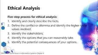 Ethical and Social Issues in Information Systems - Chapter 4