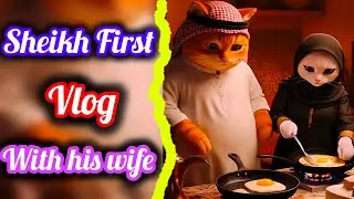 Sheiks first Vlog with wife 😍💞#vlogger #aicats #trending