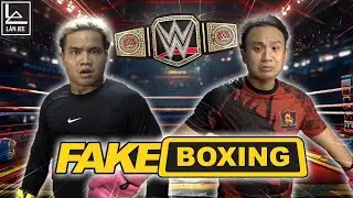FAKE BOXING SÀN ĐẤU BẤT ỔN || LÂN JEE OFFICIAL