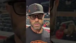 SF Giants Manager Gabe Kapler on Joc Pederson’s nice scoop at 1B!