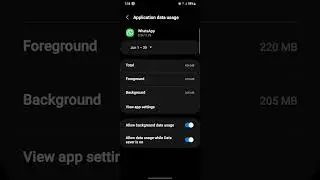 How to stop using Datta usage whatsapp not open.
