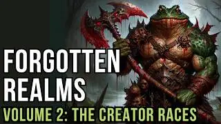 D&D Lore: Forgotten Realms History - Volume 2 (Creator Races of Faerun)