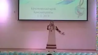 Алина Свербежкина :: Патриотический фестиваль "Мы вместе-2018"