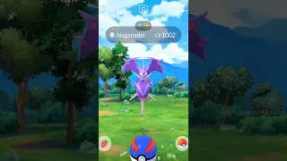 Finally! Got NAGANADEL in Pokemon GO.