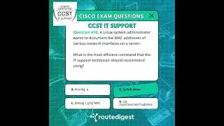 Cisco Certified Support Technician (CCST) IT Support