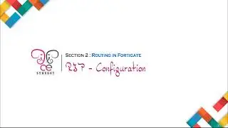 RIP Routing  Concept Fortigate Firewall