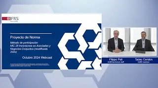 Webcast en español: Proyecto de norma: Método de participación (Parte 2)