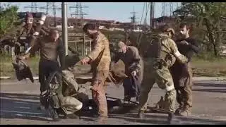Процесс Эвакуации Солдат с АЗОВСТАЛИ / Evacuation Process of a Soldier from AZOVSTAL