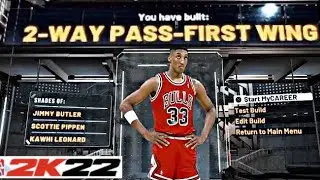 NBA 2k22 Scottie Pippen Build !