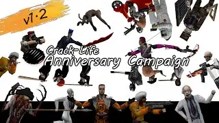 Half Life - Crack-Life Anniversary Campaign v1.2 (Mod Walkthrough) (Without Death)