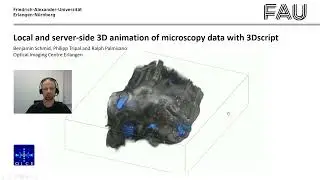 Local and server-side 3D animation of microscopy data with 3Dscript