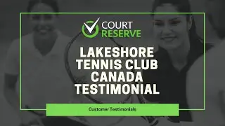 Anita Rose Brockman, Lakeshore Tennis Club CourtReserve Testimonial