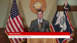 Governor Mark Gordon's Press Conference on COVID-19 - September 24, 2020