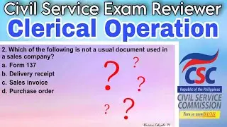 CIVIL SERVICE EXAM REVIEWER Clerical Operation | 2023 | ABRINICA CALZADO TV