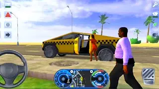 Taxi sim 2022 || taxi sim 2020 || Solar Taxi Car Driving || Android Gameplay iOS